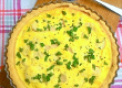 Quiche light de palmito com creme de ricota                                                         