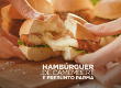 Hambúrguer de Camembert e Presunto Parma                                                            